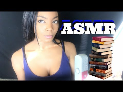 ASMR Reading You To Sleep | Whispering | Childhood Book I Wrote in 5th Grade LOL