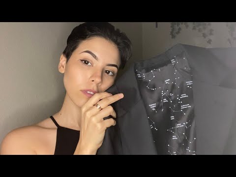 (ASMR) Suit Fitting FOR WOMEN! 🏳️‍🌈  [Measuring] [Some Unintelligible Whispering] [LGBT] [WLW]