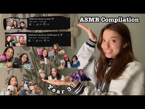 ASMR My friends try asmr 🤎 (part 3) SPECIAL COMPILATION