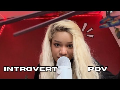 Extrovert Scoops You Out of Your Shell | Visual ASMR Fast and Aggressive Personal Attention Plucking