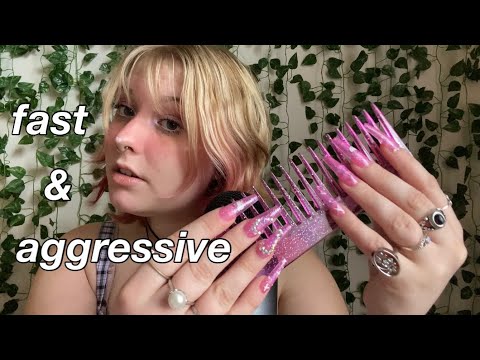 ASMR but completely and utterly RANDOM! fast, aggressive, and chaotic part 3 💯💃🏼