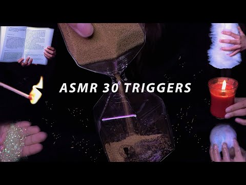 ASMR 30가지 완전 좋은 소리들 !30 Triggers[NO TALKING]ASMR 꿀꿀선아,suna asmr,音フェチ