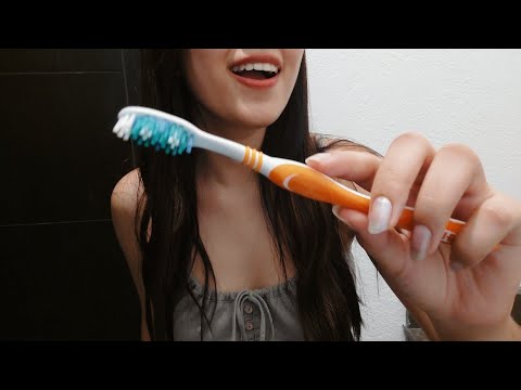 ASMR lavo tus dientes en 1 minuto🪥😁 | 1 minute asmr