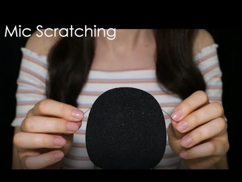 ASMR Brain Tickling Mic Scratching with Sharp Objects (No Talking)