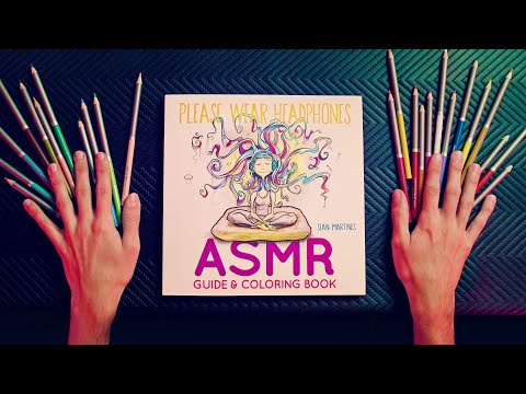 The ASMR Coloring Book ✍️ Pencils (No Talking)