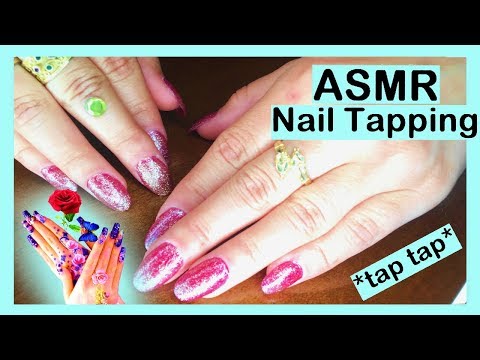 ASMR - Nail Tapping & Tracing (Rhythm and Pattern) - No Talking