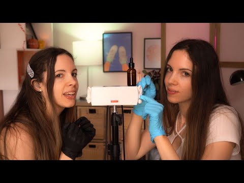 ASMR - INTENSE Twin Ear Cleaning & Hearing Test - 99% Will Sleep To This