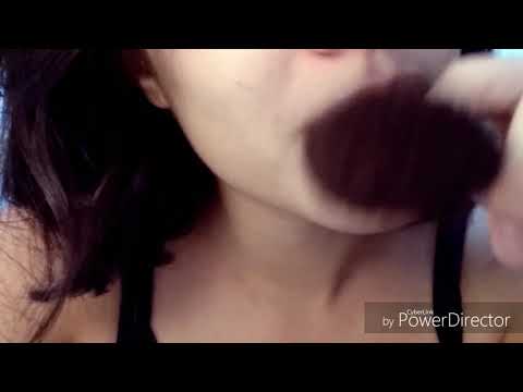 ASMR- Mouth sounds + camera brushing