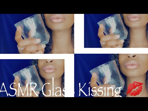 ASMR Glass Kissing 💋