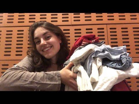 ASMR| decluttering my wardrobe