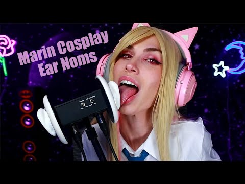 Cosplay ASMR | Marin Massages You to Say Thanks! ✿ 3DIO Triggers
