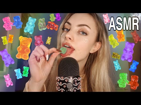 ASMR | EATING GUMMY CANDY | intense chewy, sticky mouth sounds