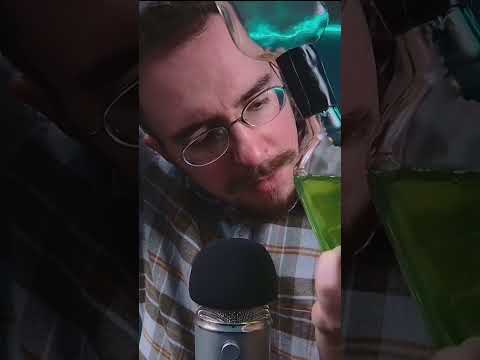 ASMR | Mouth Sounds - Green Triggers #asmr #mouthsounds #shorts