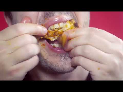 ASMR Eating Buttermilk Fried Chicken 먹방 * CRUNCHY BITES ONLY ! NO TALKING * NOMNOM