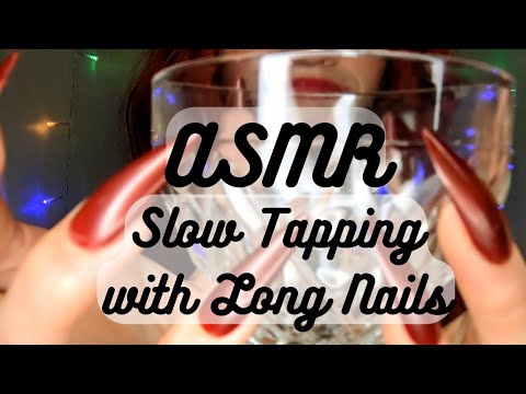 ASMR | Slow Tapping With Long Nails For Sleep 😴