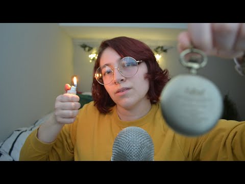 ASMR Follow My Instructions (slowly following lights & answering questions to relax)