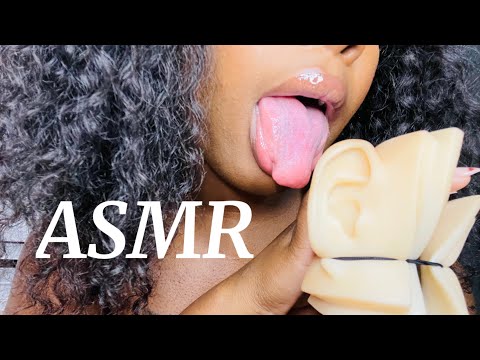 ASMR Double Ear Eating w/ Mouth Sounds Part 2