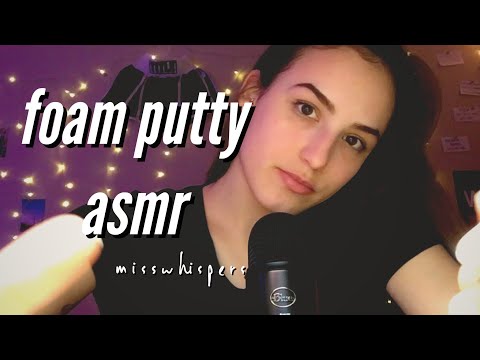 playing with putty // asmr