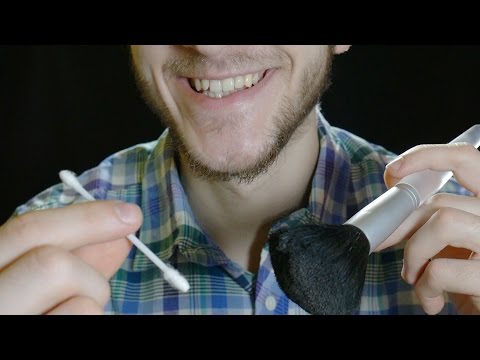 Ear Cleaning with Slovak / English whispering ASMR