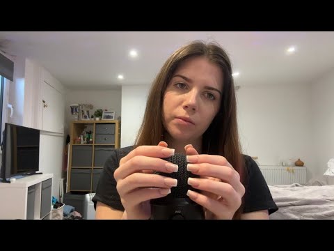 ASMR | 30 Minutes of bare mic scratching 😴 no talking 😴 Looped*