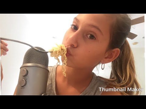 Asmr Eating Noodles 🍝 And Talking