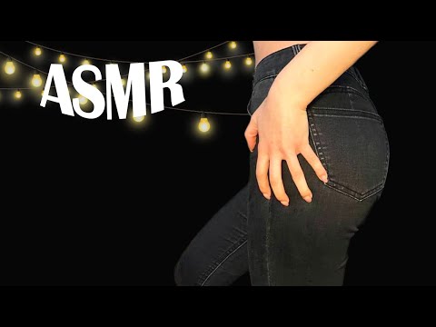 ASMR Intense Jeans Scratching | Skin Scratching, Fabric Sounds & Tapping