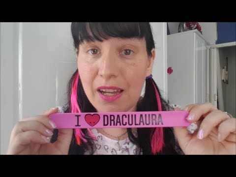 Asmr - DRACULAURA from Monster High does your Make Up Role Play