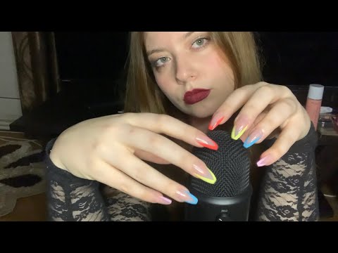 ASMR | Mic Scratching with Long Nails 💅🏼 ♥️