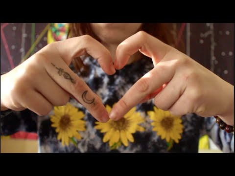 ASMR Repeating Relax, Hand Movements, + Hand/Mouth Sounds🌻