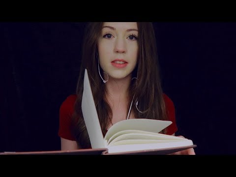 ASMR Reading you a story - Whispering and page turning sounds