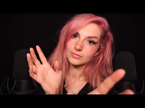 [ASMR] Repeating "May I Touch You?" ~ Personal Attention & Close Up Hand Movements