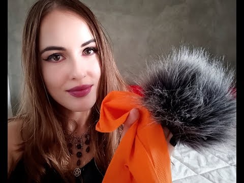 ASMR fluffy mic and gloves sounds. And a secret trigger ;)