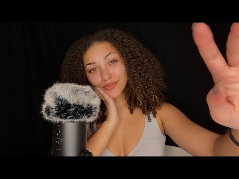 ASMR Personal Attention | Face Touching | Plucking | Scratching | Close Whispers