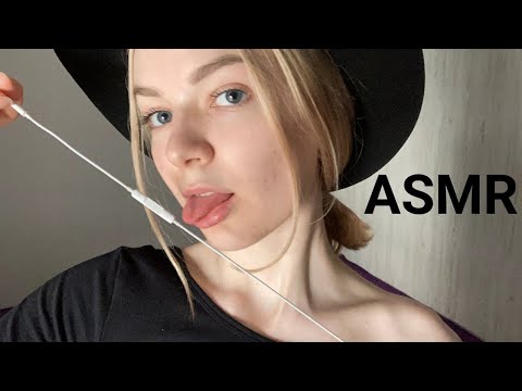 ASMR Mic Nibbling 👅| mouth sounds (Apple mic)
