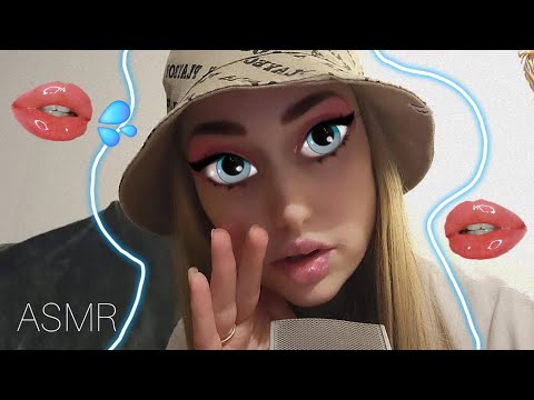 ASMR 1 MINUTE tingly trigger words w mouth sounds 🤤