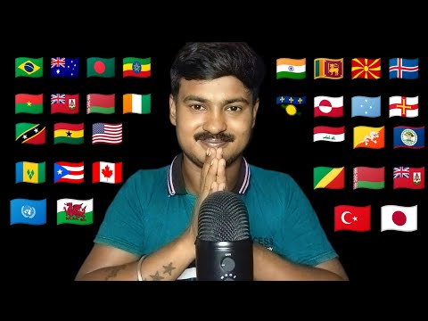 ASMR THANK YOU IN Different LANGUAGES FOR 6K SUBSCRIBES (ASMR Whispers)