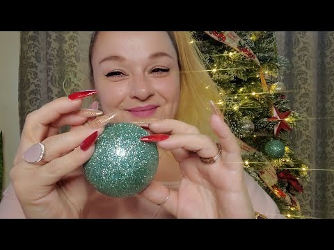 ASMR | Tapping on Christmas Ornaments