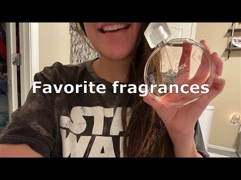 ASMR Favorite current fragrances