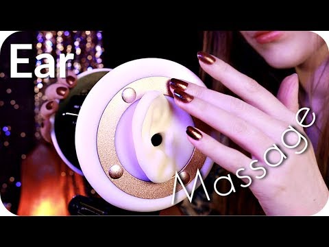ASMR Ear Massage (No Talking) REALISTIC Ear Touching, Rubbing, Tapping, Stroking for Study & Sleep 😴
