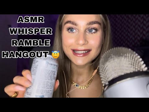 ASMR | Chit-Chat Hang Out With Me Whisper Ramble 🤍