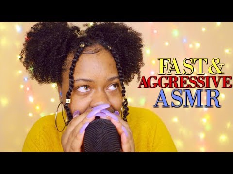 ASMR | ⚡FAST & AGGRESSIVE TRIGGERS: PART 3 ♡ | (Viewers Choice♡)