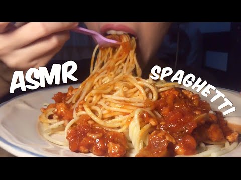 ASMR Spaghetti 🍝 | ** Eating show ** | Real sounds | MYNTP ASMR
