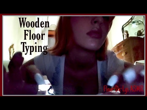 Lo-Fi ASMR | Wooden Floor 🪵 Keyboard-like ⌨️ LONG NAILS 💅🏻 TYPING/TAPPING ❤️