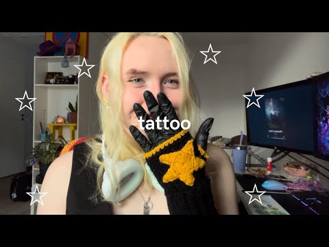 lofi asmr! [subtitled] your first tattoo roleplay!