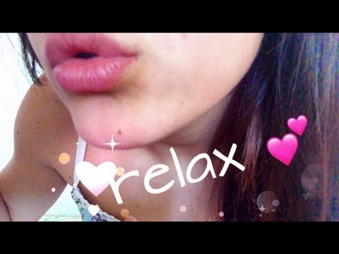 ASMR - Let me RELAX you (triggers - brushing, eating sounds, tapping, water sounds ...)