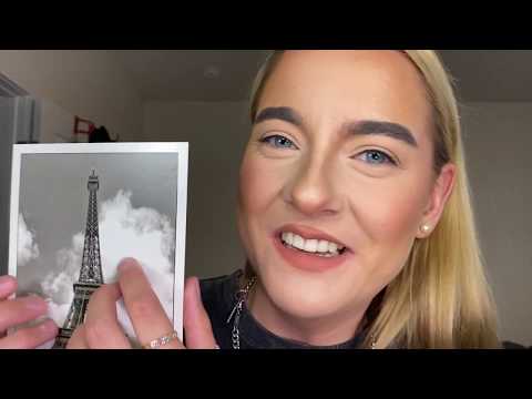 ASMR | showing you some post cards