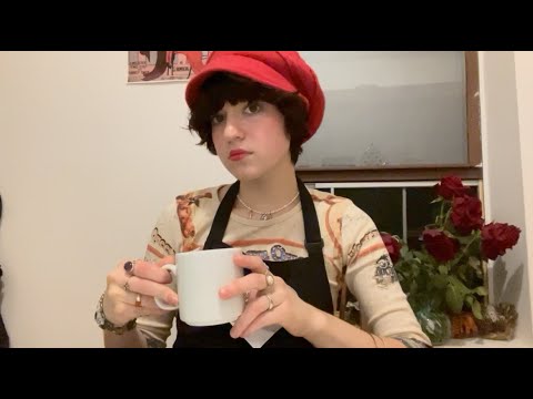 asmr ~ barista takes your order