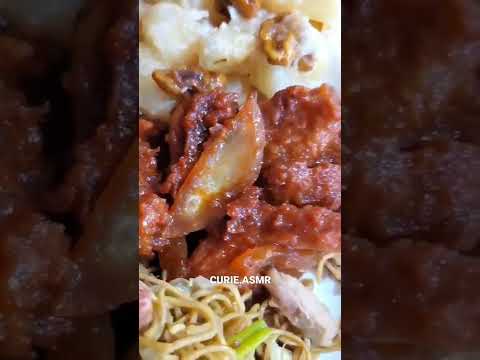 Gon Lo Mein, Capital Style Pork Chops, Honey walnut shrimp #shorts #asmr 중국음식 먹방