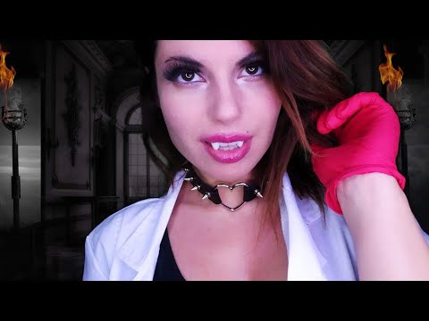 Sarah Asmr| Vampire Doctor Roleplay Medical Check up ✔️
