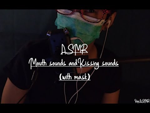 ASMR MOUTH SOUNDS AND KISSING WITH SURGICAL MASK (REQUESTED) || ASMR by KeY ||